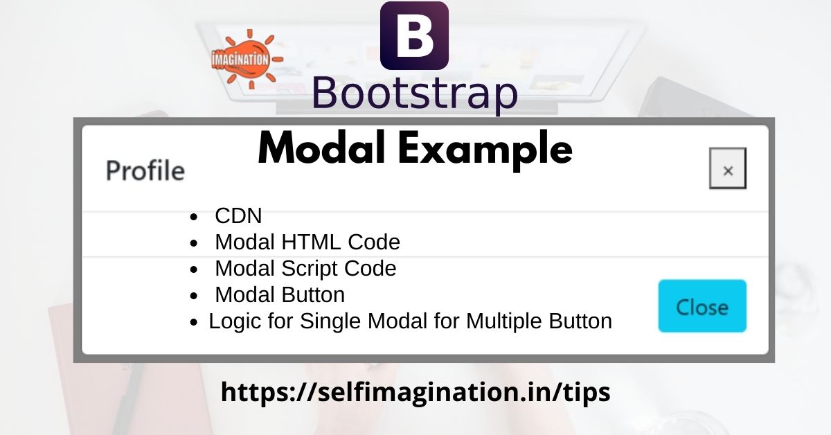 Bootstrap Modal Example