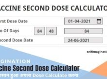 Vaccine Second Dose Calculator